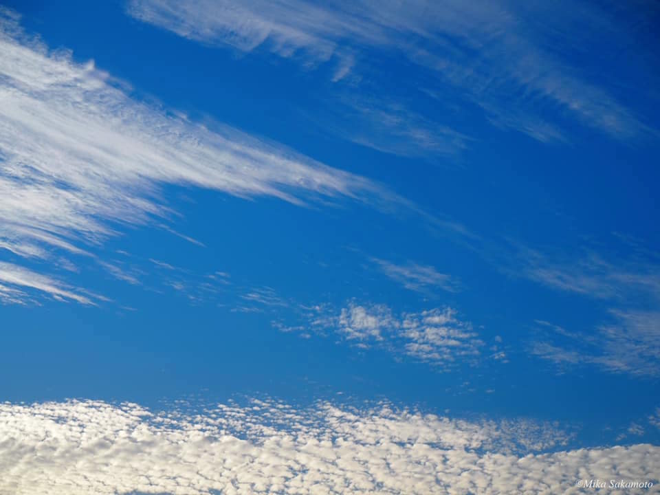 夏至の日の空