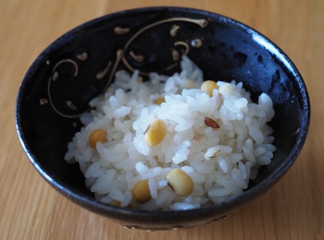 もえぎ大豆ごはん